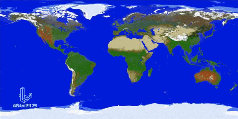 在《我的世界》打造1: 1地球，至少要510万亿方块，内存达到465T(5)