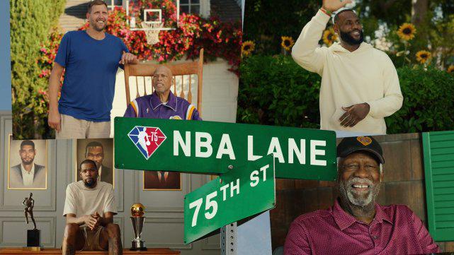 NBA发布75周年纪念短片！詹姆斯洒种子科比令人泪目 姚明球衣出镜