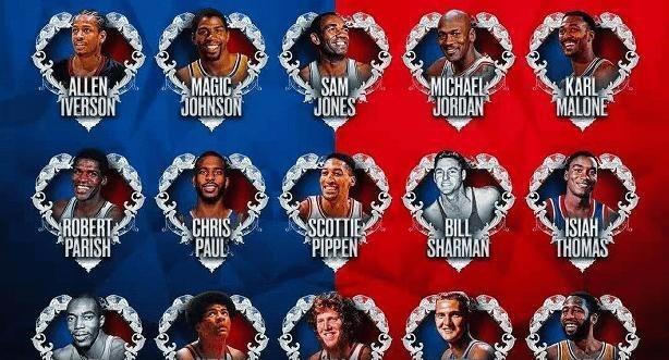 NBA官方已公布50名历史巨星，现役球员4人入选，之后谁还能入选？(2)