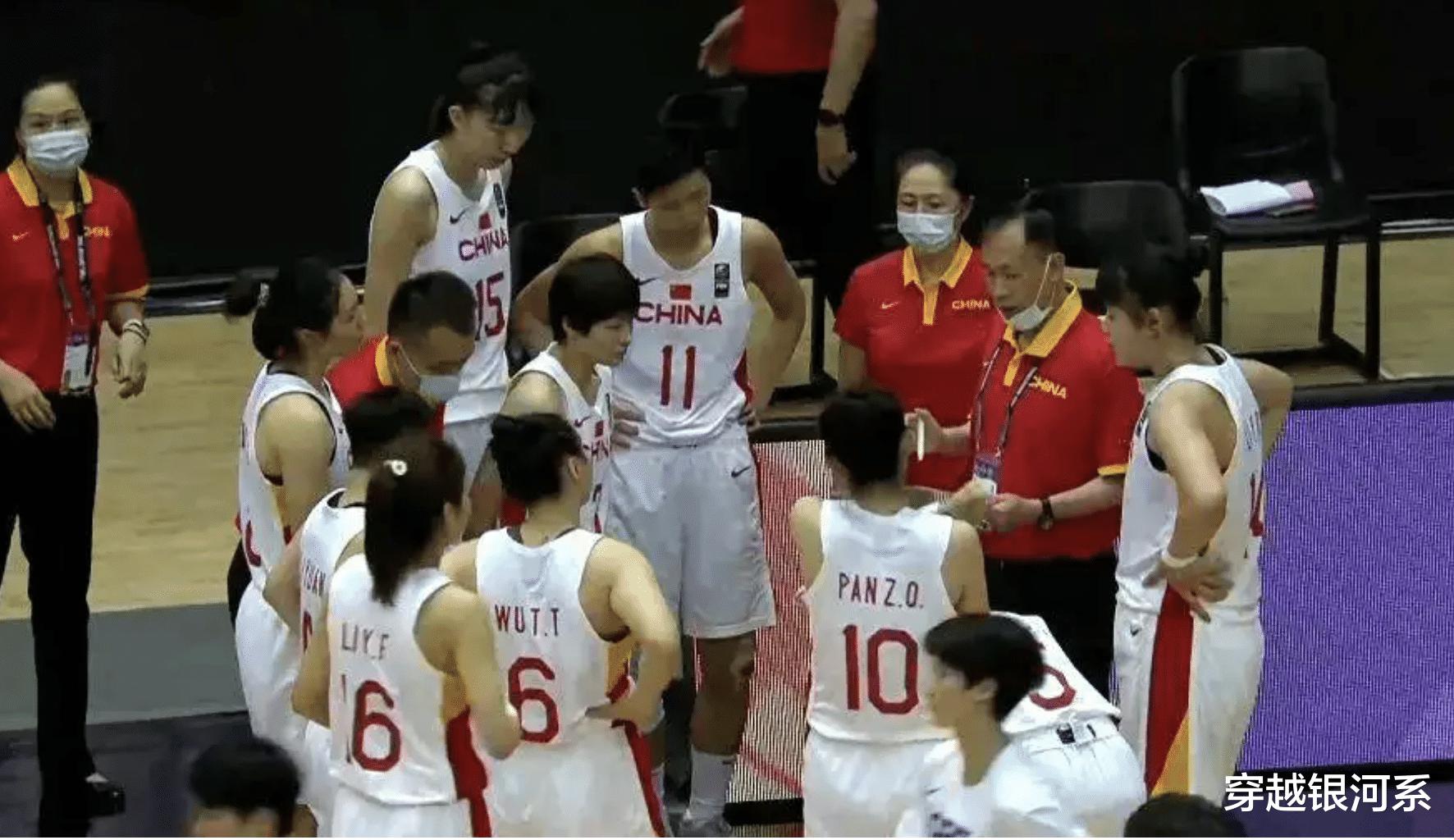 中国女篮以107-44锤烂韩国女篮，看看中国女篮正负值和得分一览(3)
