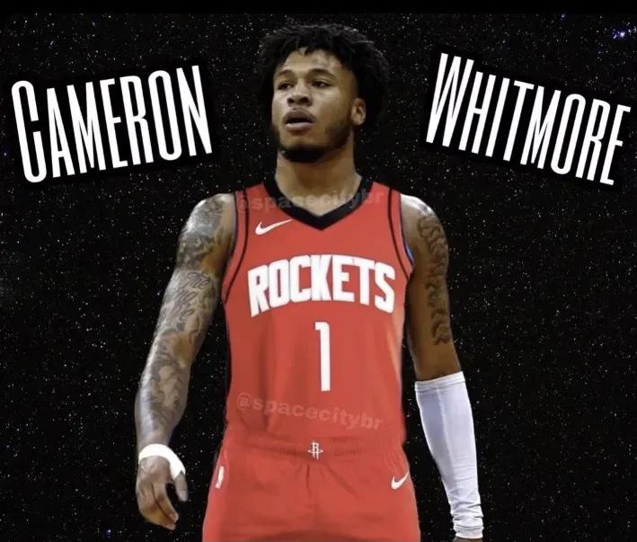 NBA：火箭队应该用四号签选择卡姆-惠特摩尔的三个理由一览