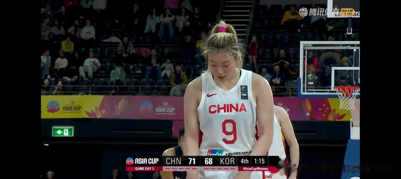 中国女篮加时赛87比81艰难战胜韩国，为韩国女篮点赞，血性十足，韧性十足，韩旭全(3)