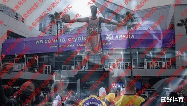 NBA传奇永恒纪念：湖人队雕像揭幕(3)