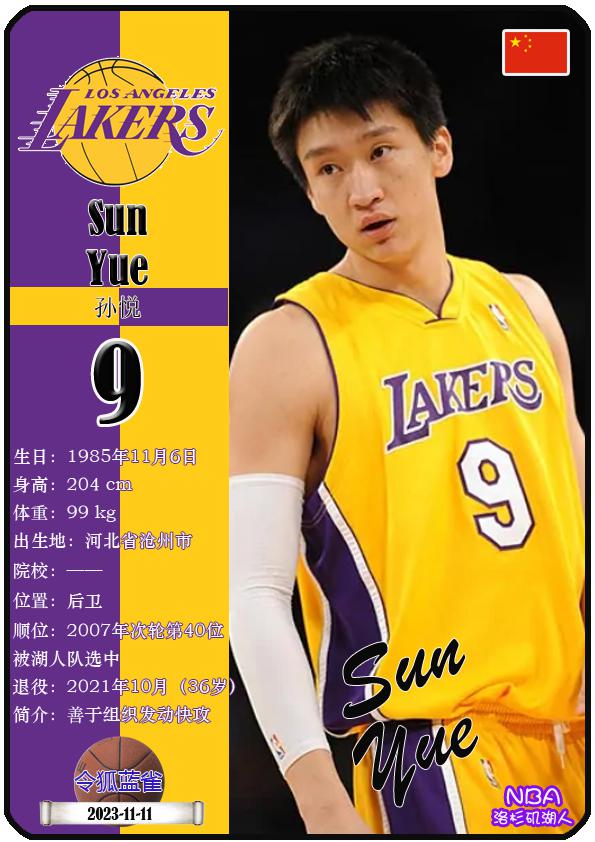 球星卡（NBA）：打过NBA正赛的6名中国球员(5)