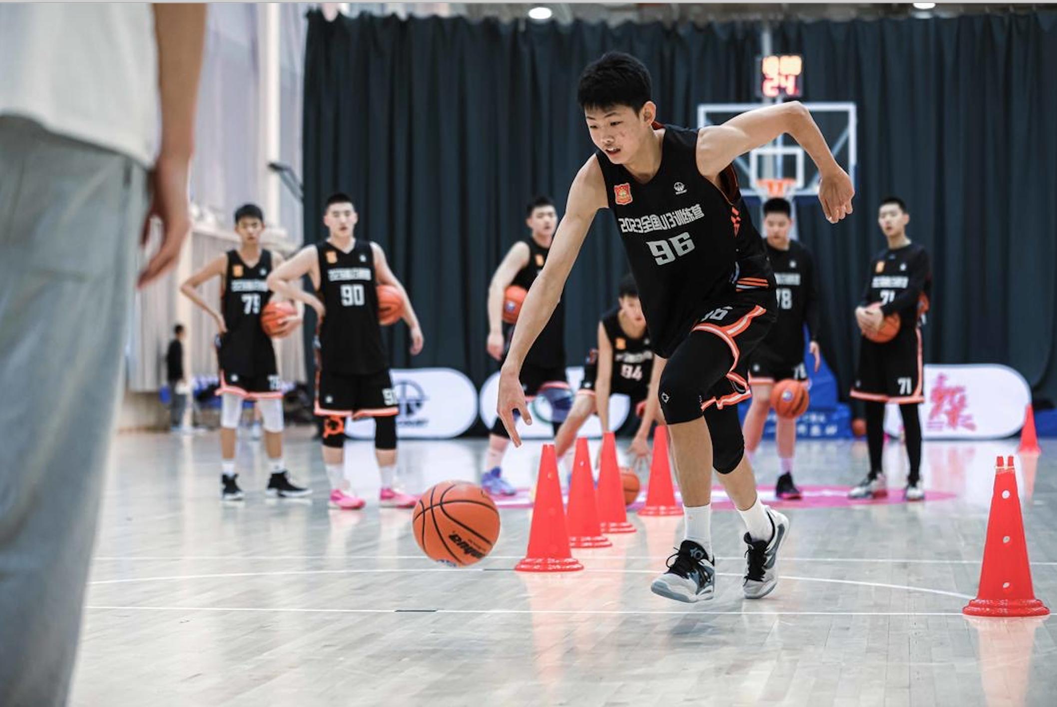 赢在未来 全国U13青少年篮球训练营开营(3)