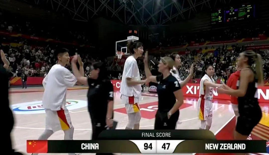 牛掰！94-47碾压！本年度首胜来了！中国篮球终于能打进奥运会(9)