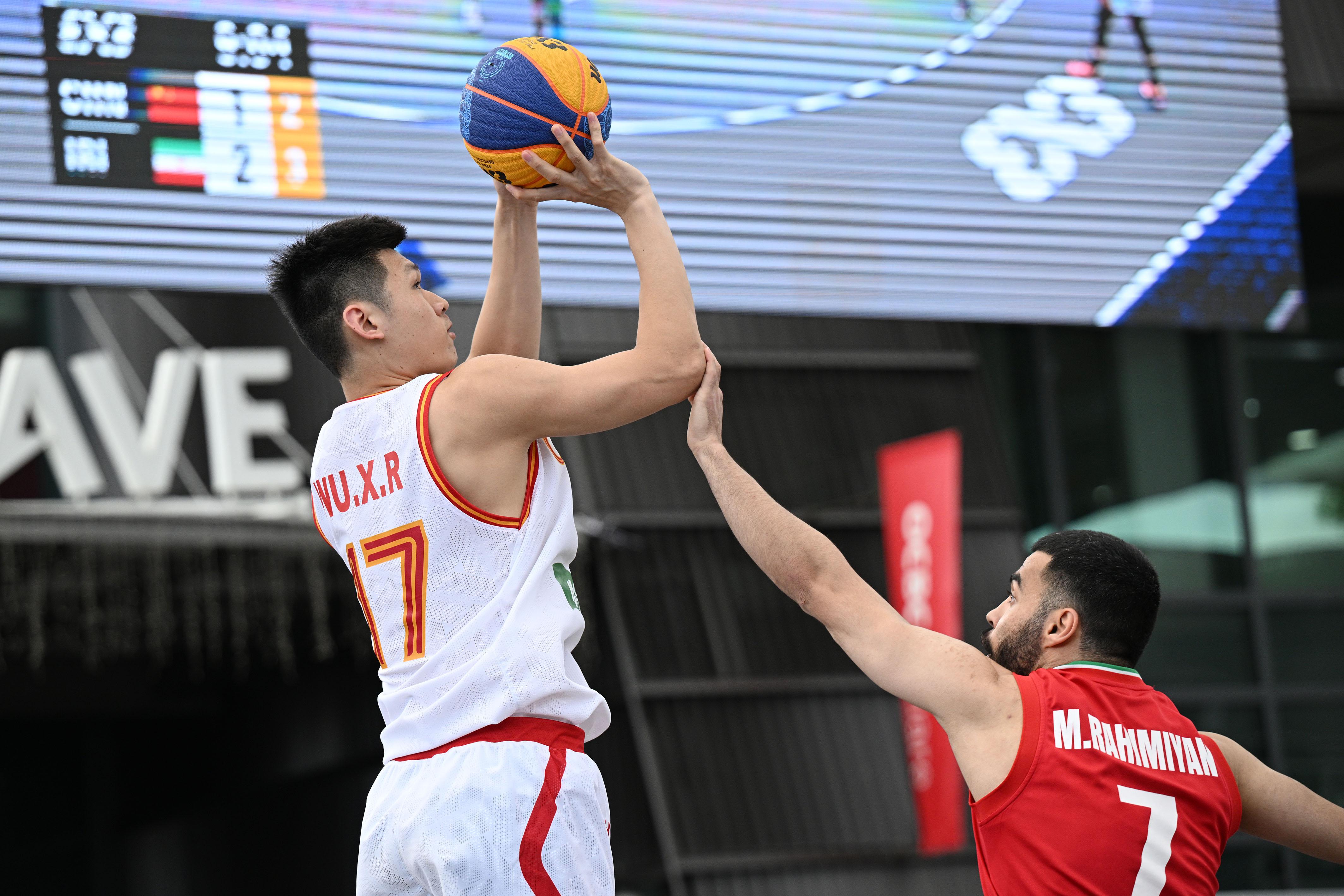 三人篮球亚洲杯小组赛：中国不敌伊朗(3)