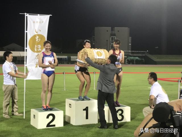 13秒00！日本名将寺田明日香夺得100米栏冠军中国今年落后0.24秒(2)