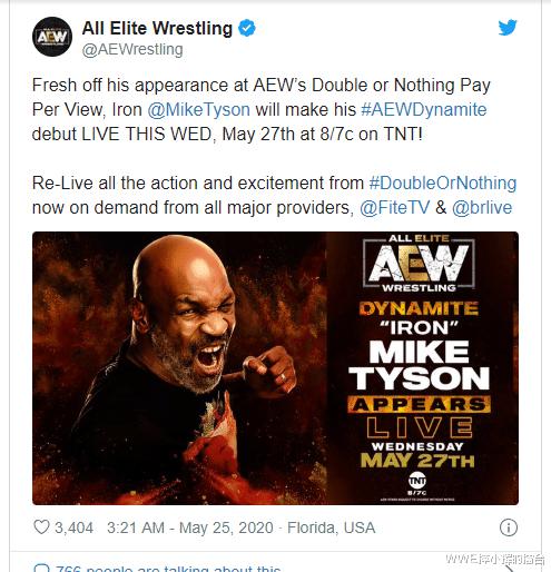 WWE摔小辉新闻: 拳王泰森将继续出席AEW，魔蝎斯汀也将加盟！(2)