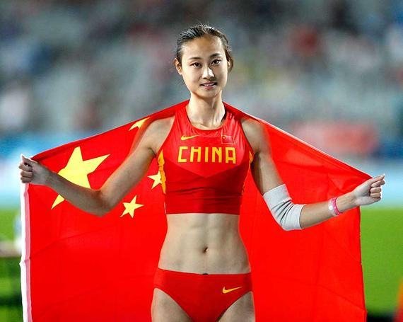 中国田径内部测试赛 女子撑竿跳高李玲4米60夺冠