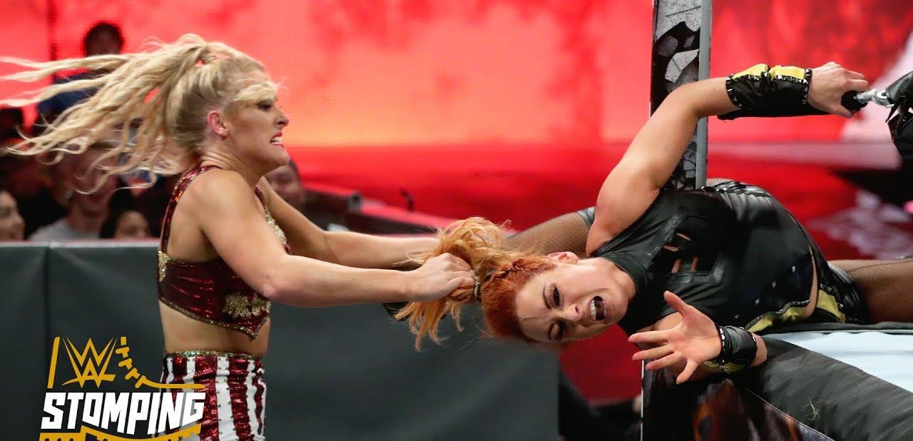 逢贝基·林奇必败的五位WWE现役女星，宝城海里位列其中，此人最惨(5)