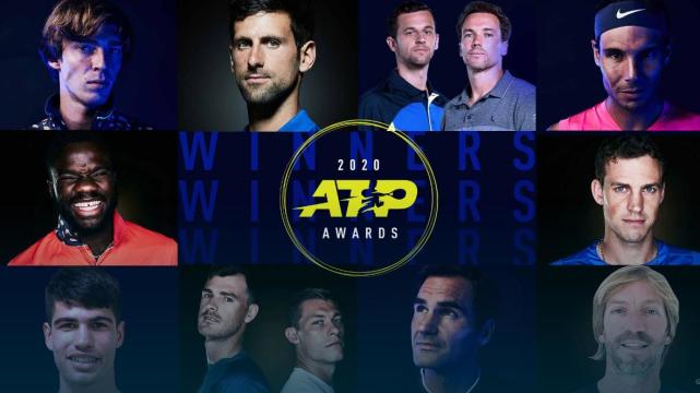 ATP年度各奖项公布！费德勒连续18年获奖，纳达尔也有所斩获！(1)