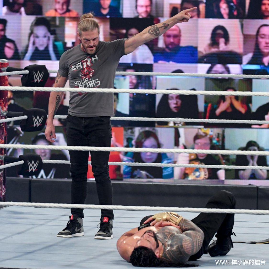 罗曼已成WWE中的唯一头牌巨星, 艾吉将输掉摔角狂热冠军比赛?(2)