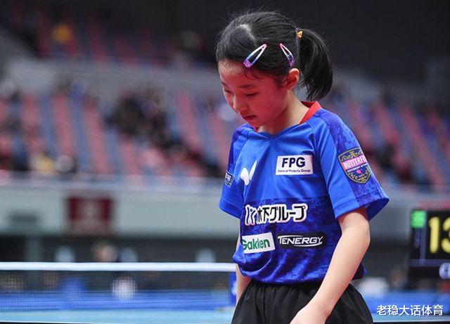 1-3首秀惨败，12岁乒乓球天才落选国家队，与张本智和差距明显(5)