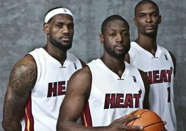 NBA五大“抱团”组合，热火三巨头仅第五，OK第三，第一神的存在