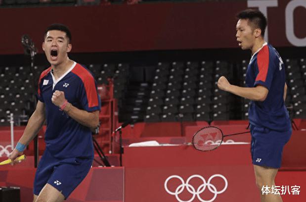 0-2！国羽男双丢金，中国台北组合夺冠创历史，羽毛球奥运首金(4)