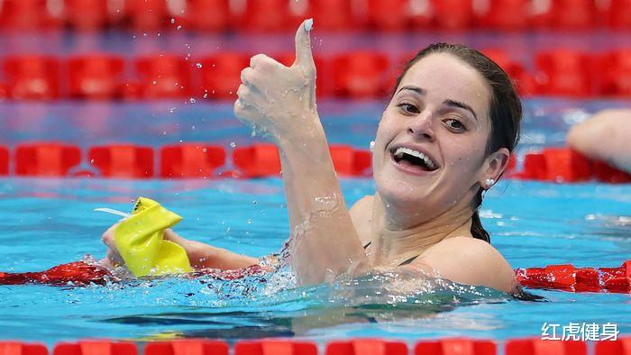 20岁的凯莉·麦基翁：为纪念已故的父亲而游泳，奥运收获3金1铜(18)