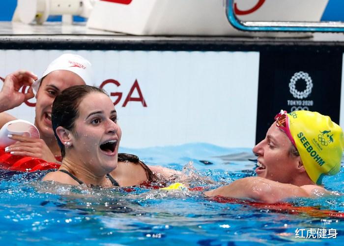 20岁的凯莉·麦基翁：为纪念已故的父亲而游泳，奥运收获3金1铜(21)