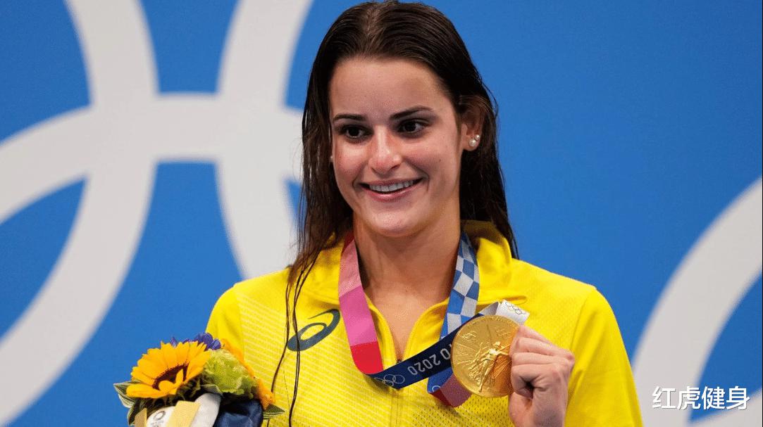 20岁的凯莉·麦基翁：为纪念已故的父亲而游泳，奥运收获3金1铜(22)