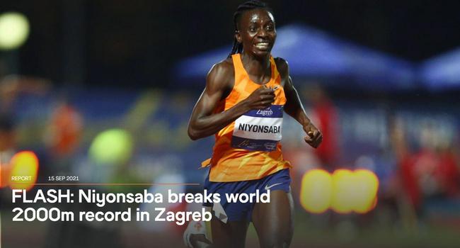 非女将创2000米世界最好成绩 被破例认可世界纪录(1)