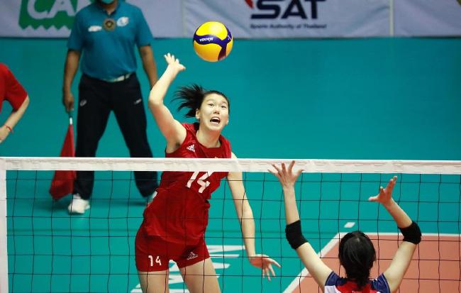 U18女排亚锦赛中国首胜 3-0中国台北获出线主动权