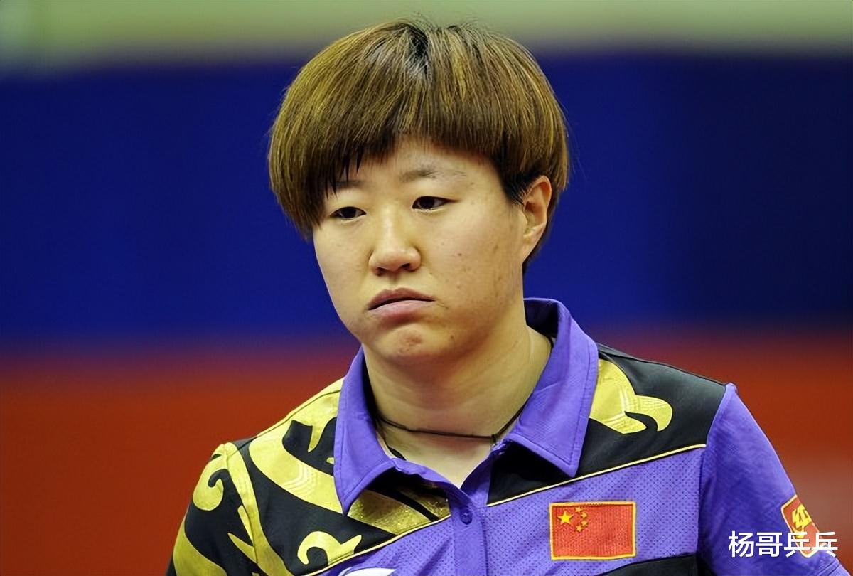 她参加过四次团体世乒赛，仅在决赛中出场一次，获胜后却哭成泪人(6)