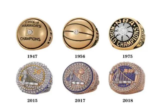 揭秘NBA总冠军戒指！最高造价超15万美元 勇士新戒指或带来惊喜(3)