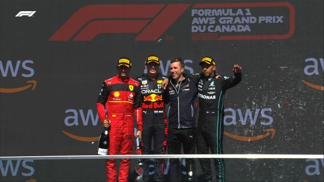 加拿大站维斯塔潘获赛季第6冠 周冠宇创最佳名次