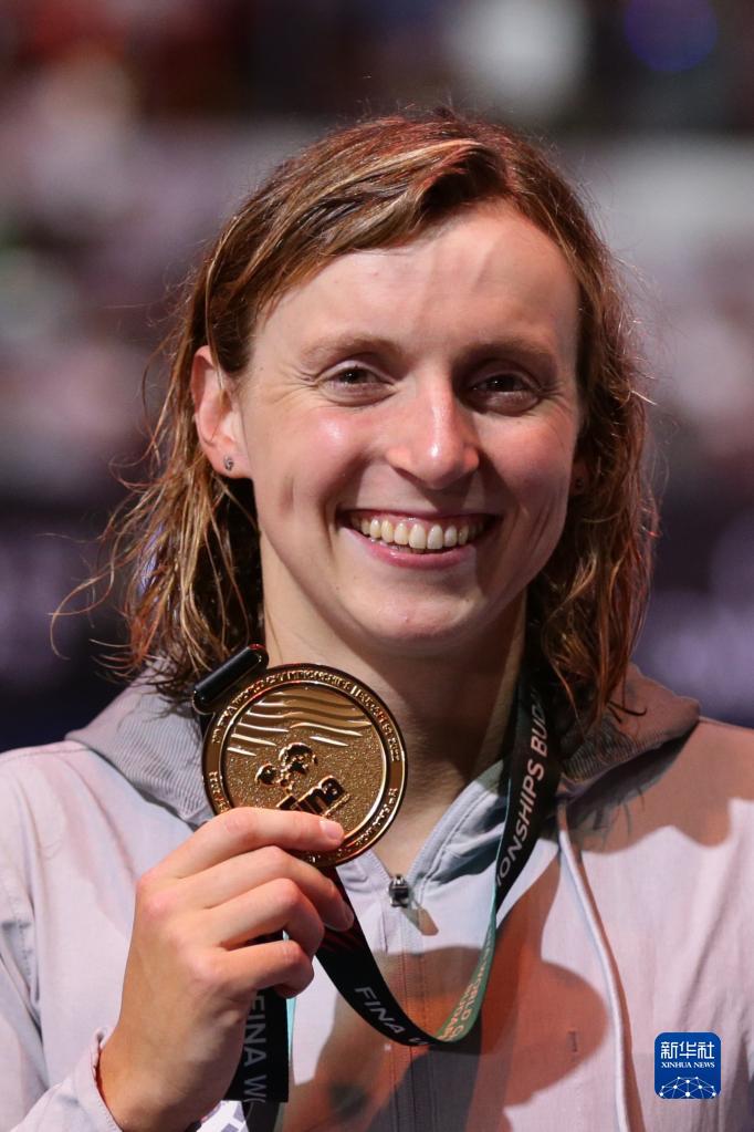 莱德基游泳世锦赛女子第一人 第19枚世锦赛金牌(2)