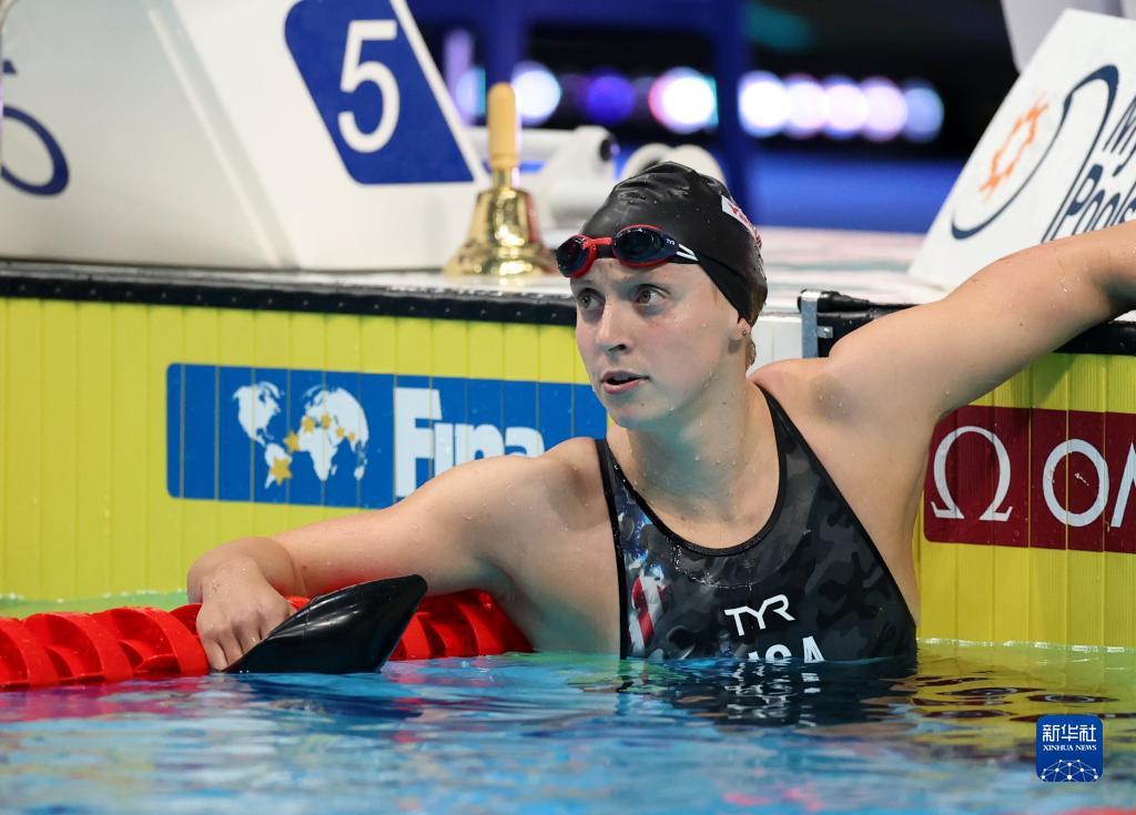 莱德基游泳世锦赛女子第一人 第19枚世锦赛金牌(7)