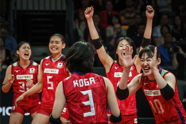 女排世锦赛日本3-0完胜哥伦比亚 井上爱里沙21分(1)
