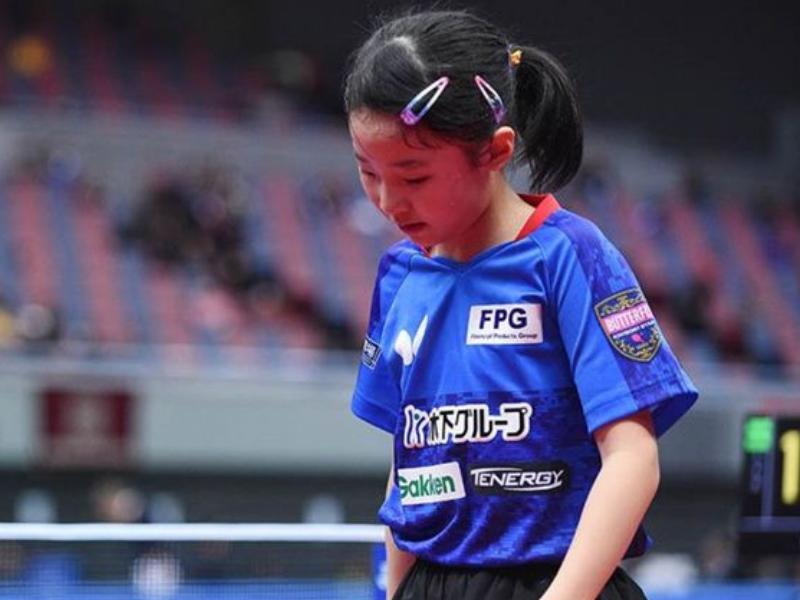大爆冷！张本智和13岁妹妹打败世界冠军， 又挑战中国队(4)