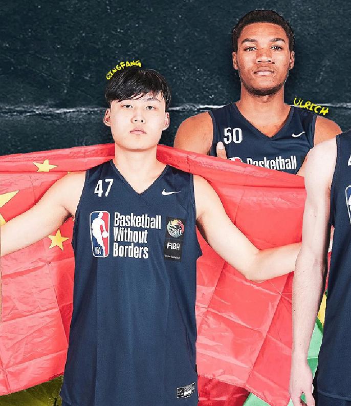 隔扣大中锋！NBA训练营6记三分！3名中国球员都很强(2)