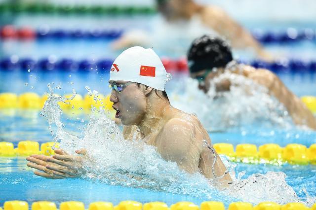 覃海洋刷新亚洲纪录 全国游泳冠军赛多人创造佳绩