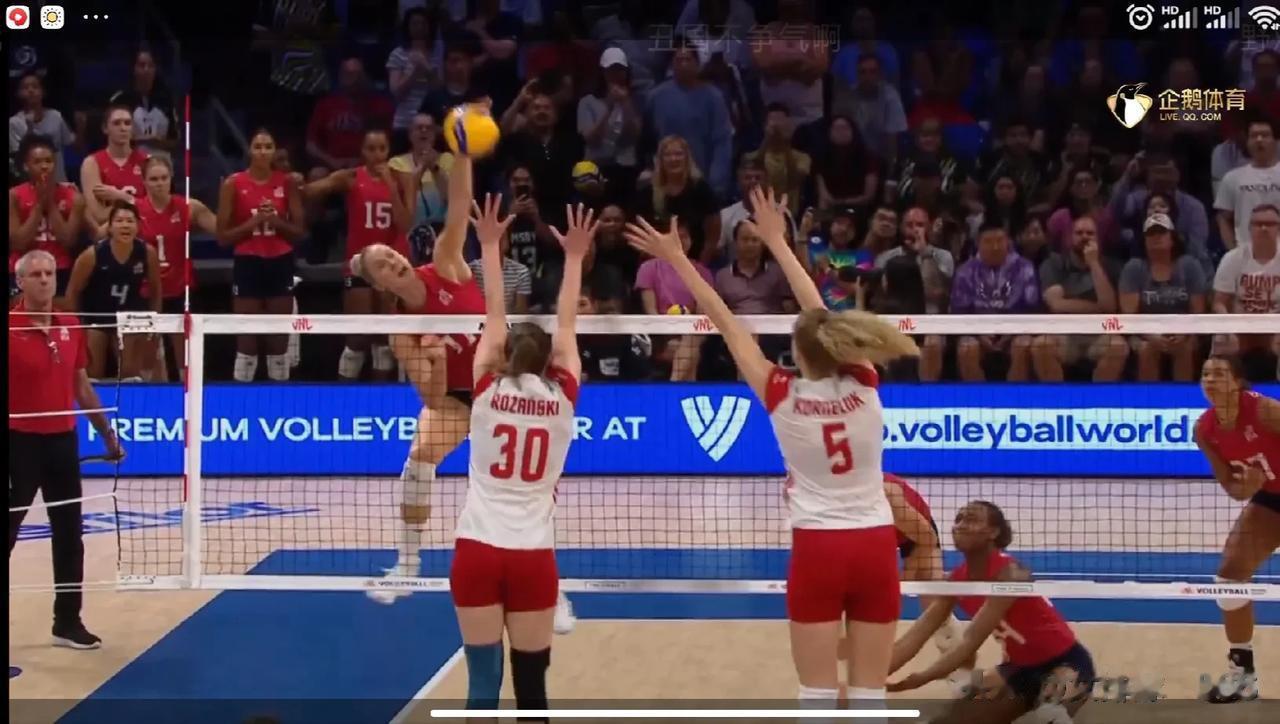 苦战五局波兰队战胜美国队获得季军
       2023年世界女排联赛季军争夺战(8)