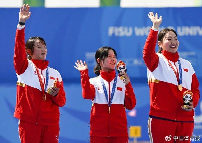 大运会射箭首日中国队夺2金 韩国日本印度瓜分4金