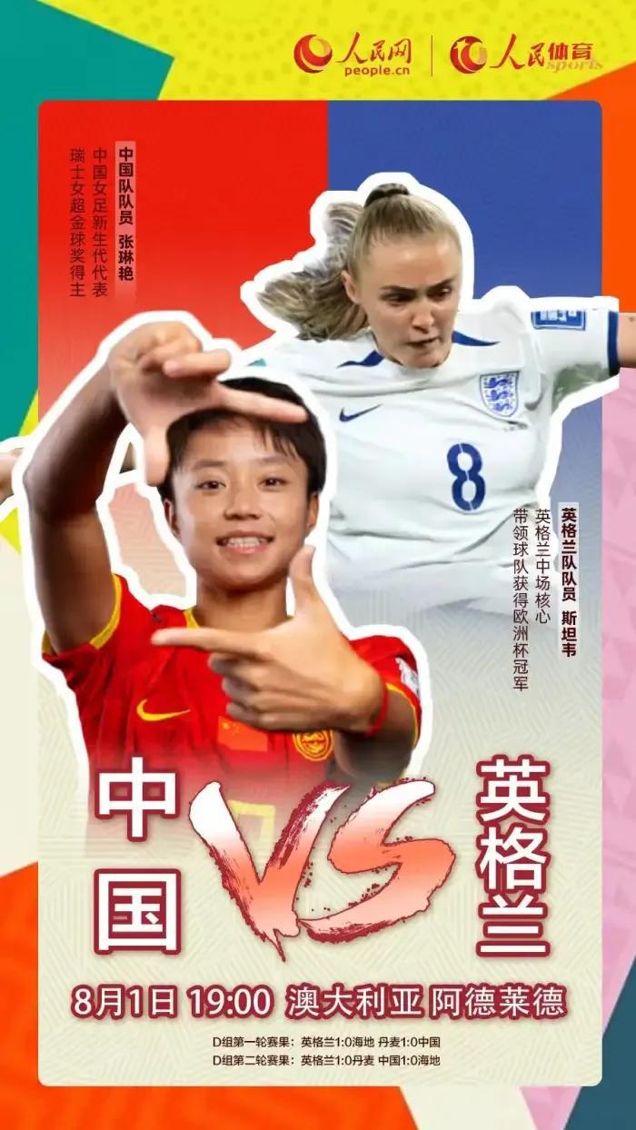  铿锵玫瑰负重前行，中国1：0小胜英格兰，张琳艳打入全场唯一进球，与英格兰双双出(1)