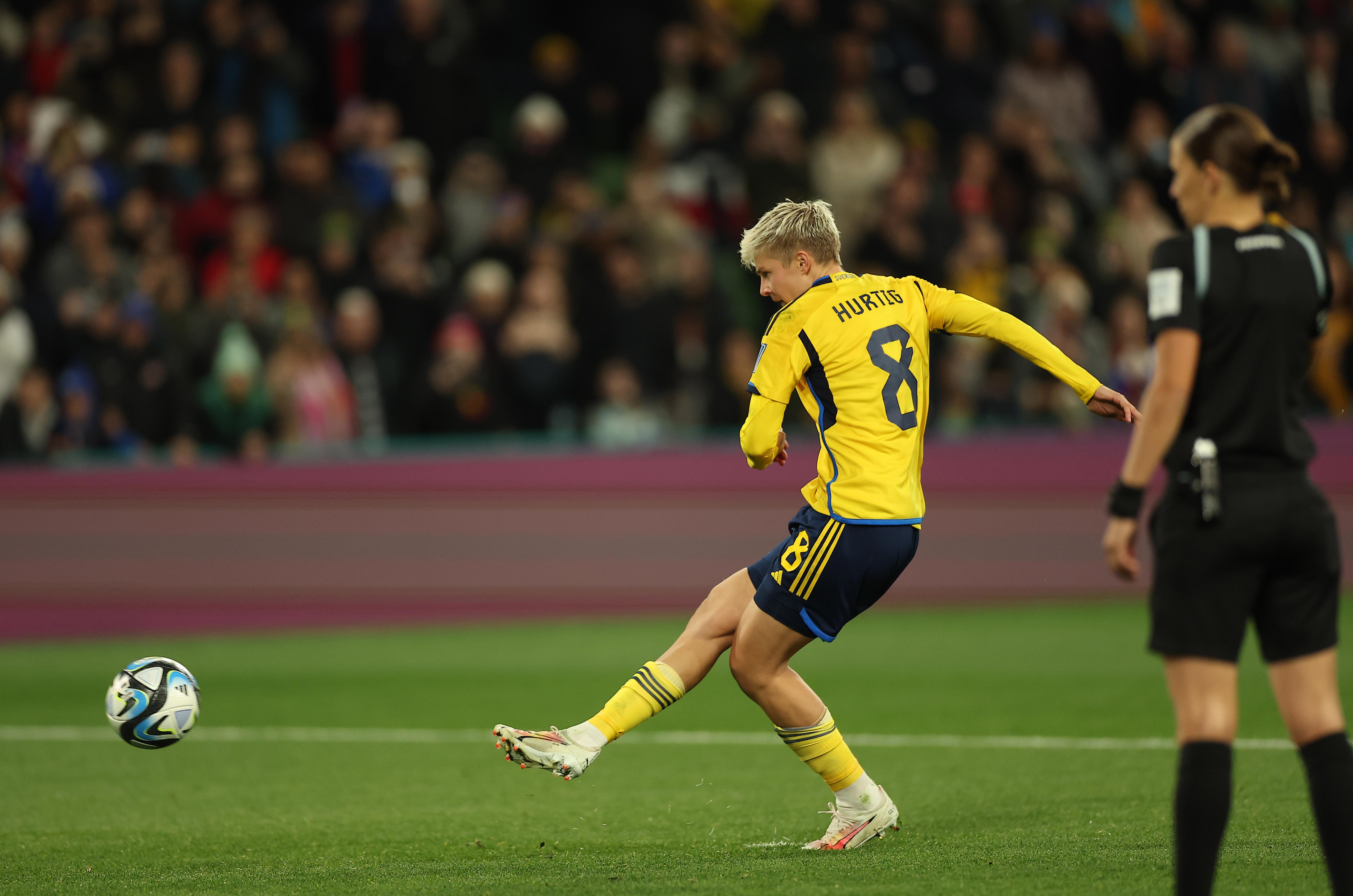 瑞典队击败美国队晋级八强(4)