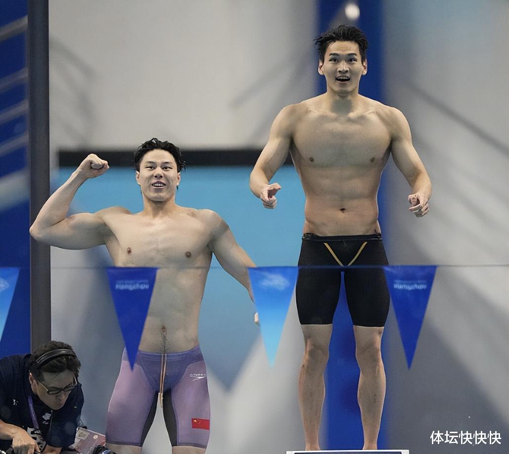 含金量十足！中国男子混接成绩：世锦赛夺冠，差世界纪录0.23秒(2)