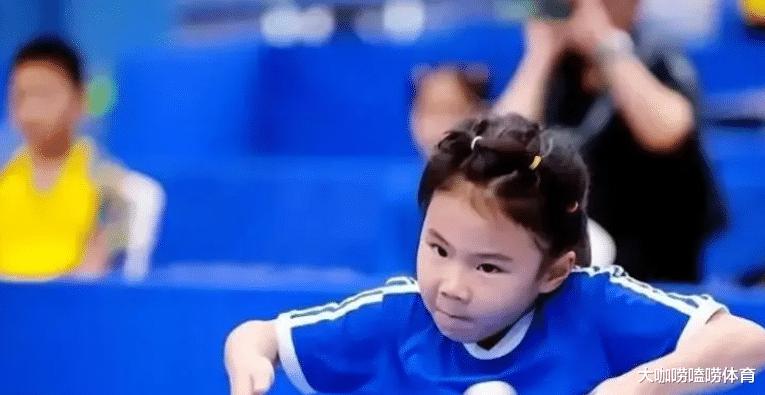 年仅7岁！王楠女儿冲国家队，5连胜夺小组第1，击败多名省队冠军