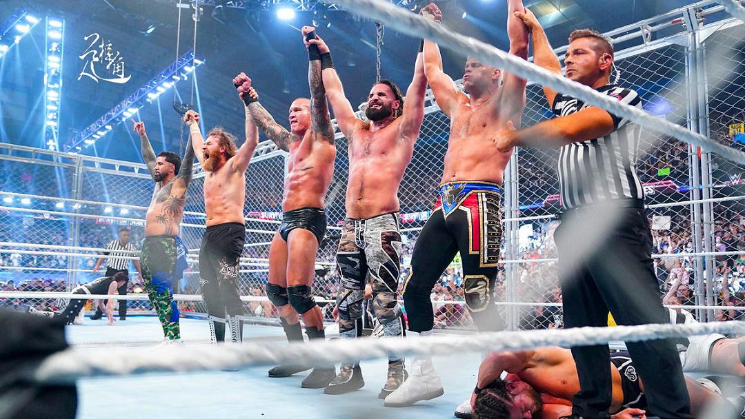 CM朋克惊喜回归WWE，兰迪奥顿时隔18个月重返赛场大杀四方！(9)