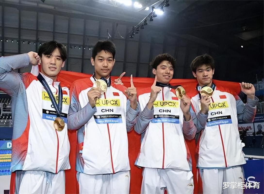 龙年掀起“夺金风暴”！中国泳军世锦赛连连夺冠，4位小伙太强了(4)