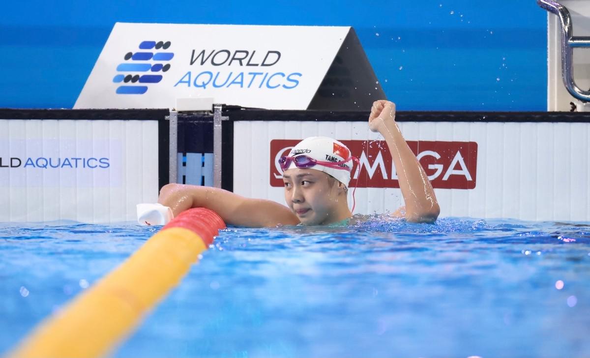 太燃了！19岁上海女孩首夺游泳世锦赛金牌 打破全国纪录 改写历史(3)