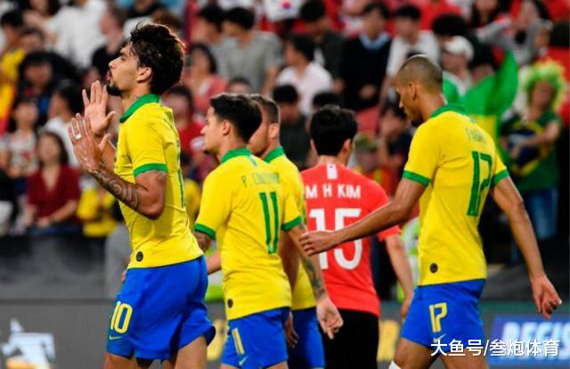 一场0比3让国足汗颜！韩国3球输给巴西仍获赞，国足需深思(3)