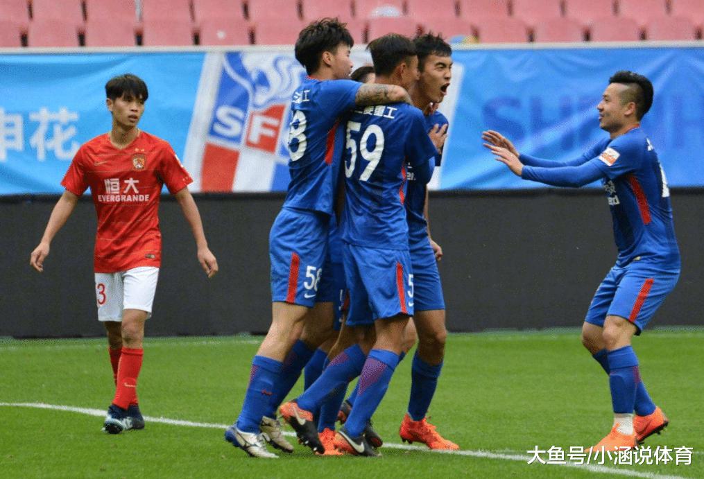 2019赛季，中超广州恒大3：0上海申花，八夺中超冠军(2)