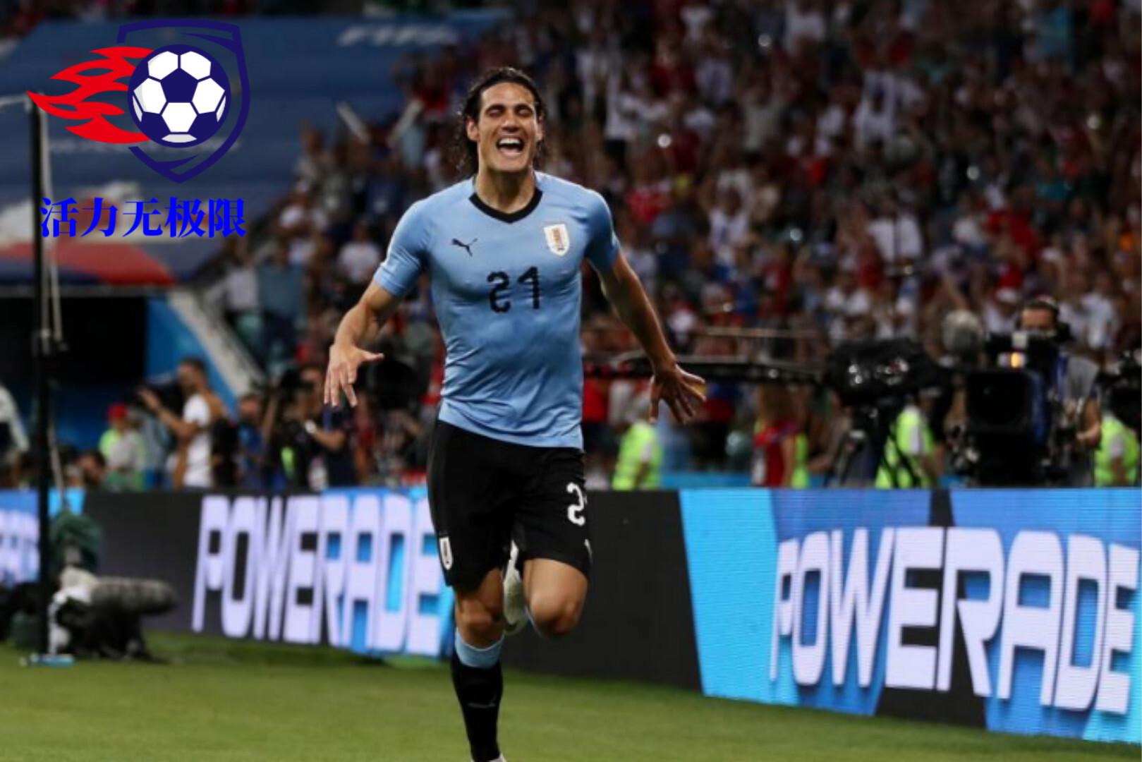 世界杯巡礼，乌拉圭小胜葡萄牙，卡瓦尼独进两球，C罗多次射门难获进球(2)