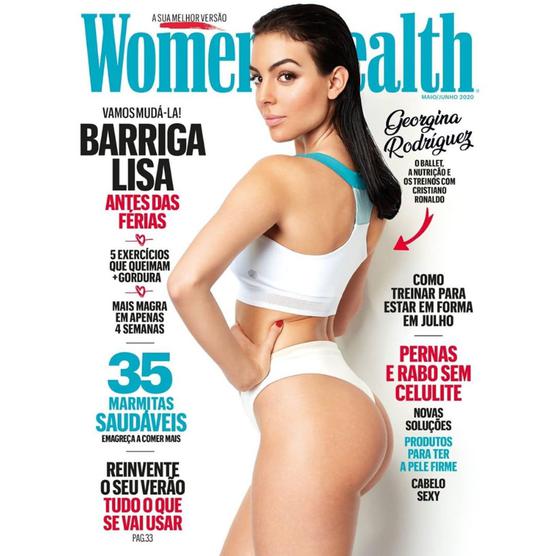 C罗女友登上健康杂志封面 称芭蕾助自己塑造形体