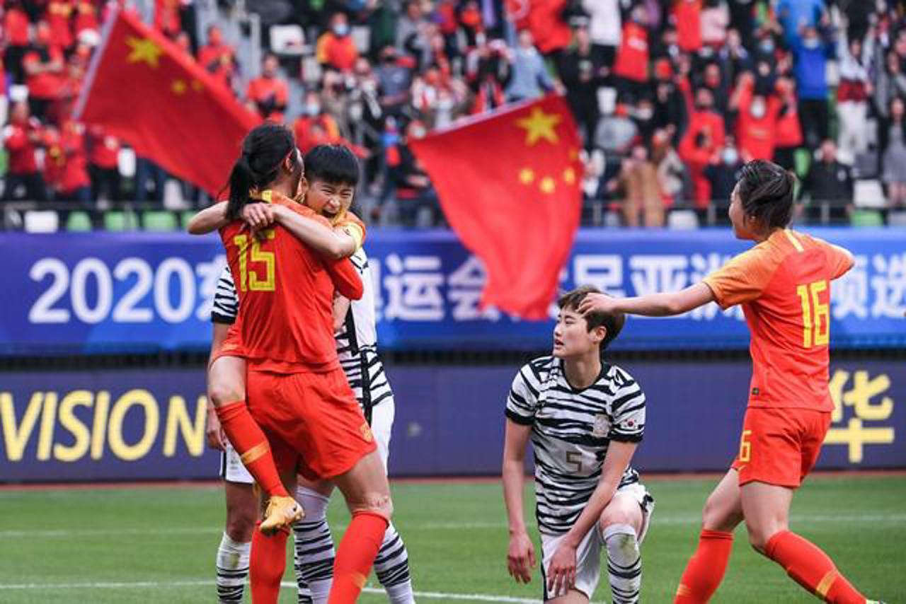 中国女足挺进奥运，韩媒赛前坚信能翻盘，被打脸后再度搞笑吐槽(4)