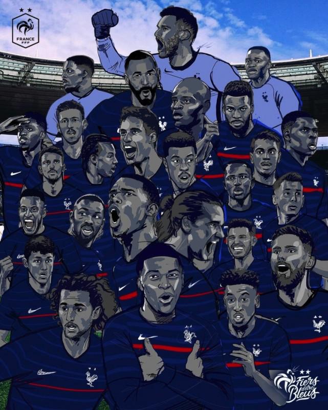 法国公布欧洲杯26人大名单：本泽马回归！曼联9号领衔12大名将落选(3)