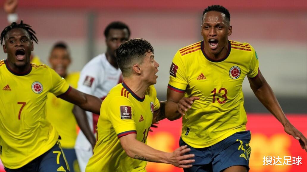世预赛3-0！J罗因伤缺阵，哥伦比亚终于赢了，秘鲁4连败垫底